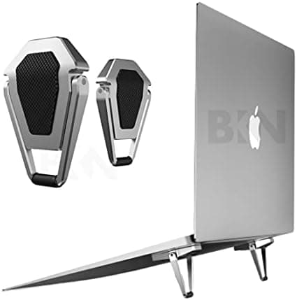 Aluminum Foldable Travel Laptop Riser Stand with Pouch