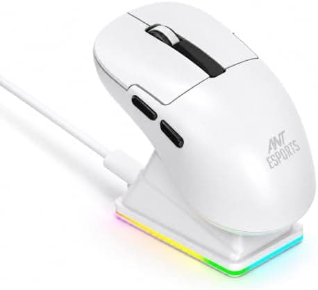 Ant Esports GM810 PRO V2 Wireless Gaming Mouse with RGB Dock
