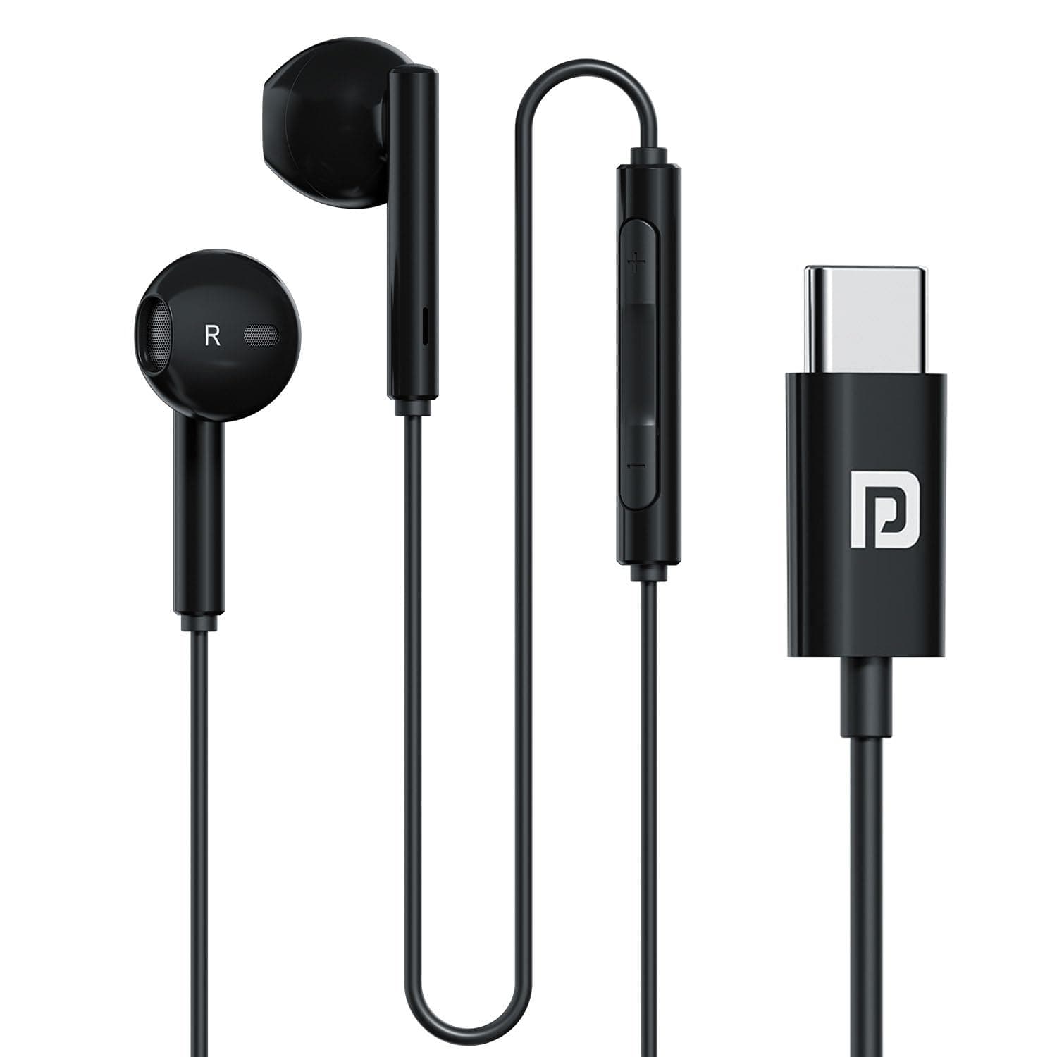 Portronics Conch Theta C Type-C In-Ear Wired Earphones with HD Mic