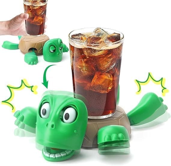 Turtle Coaster Anti-Spill Desk Cup & Bottle Holder