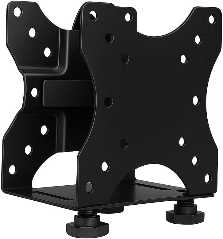 Under-Desk CPU Mount Computer Tower Hanging Bracket