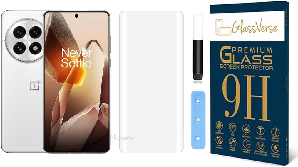 Full Coverage 3D Curved UV Tempered Glass Screen Protector Kit