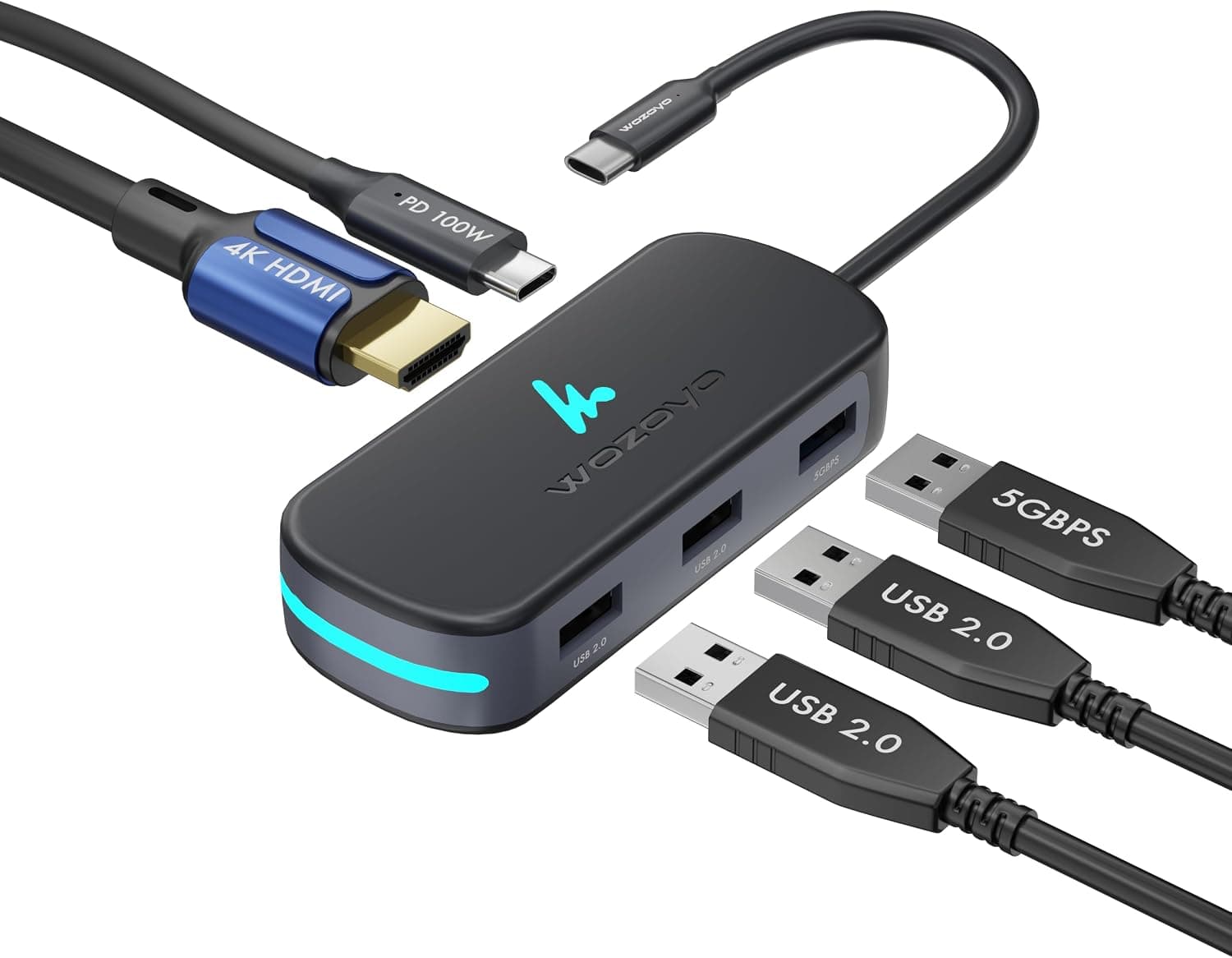 Mogood 9-in-1 Dial Docking Station & Desktop Hub