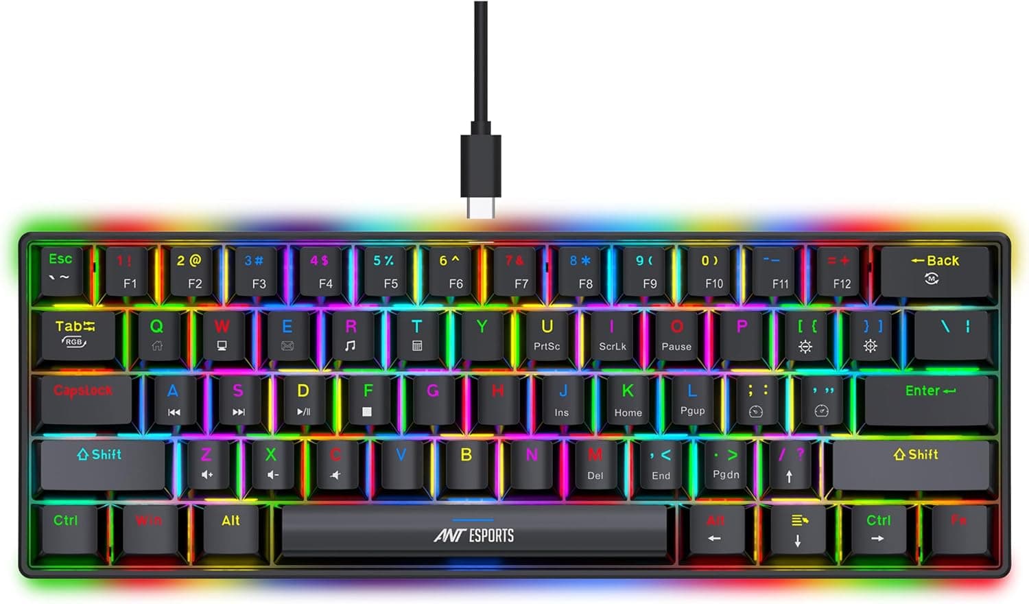 Ant Esports MK700 V2 RGB Mechanical Gaming Keyboard