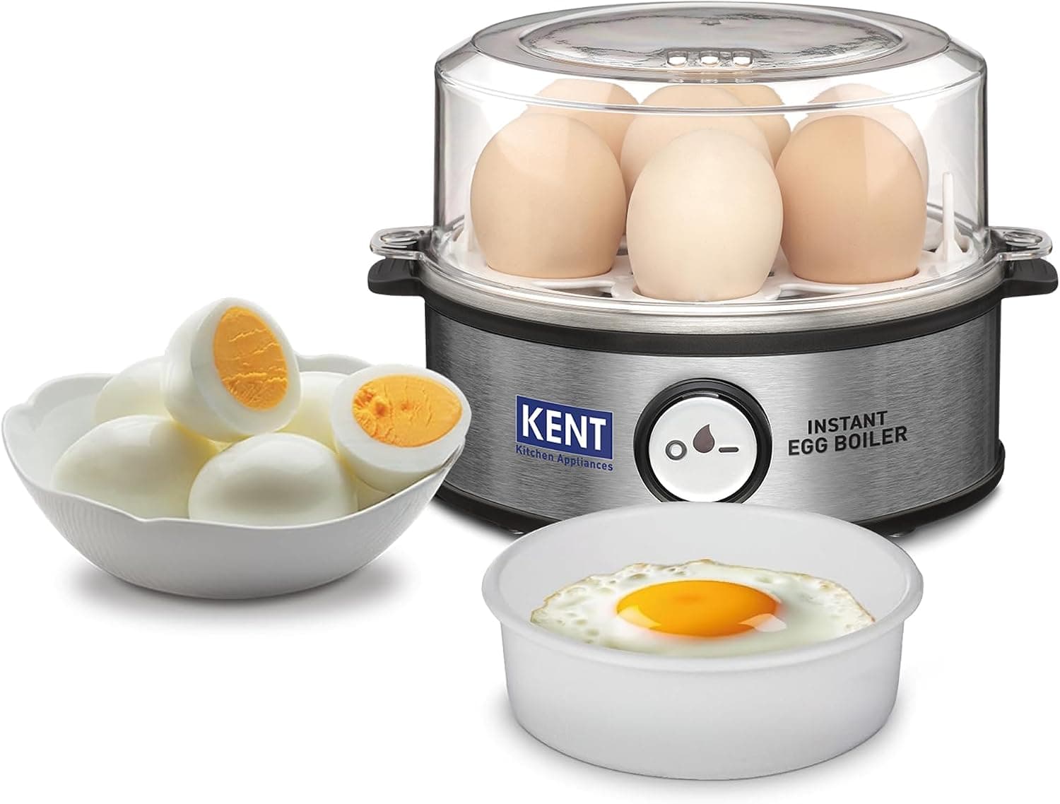 Rapid Electric 6-Egg Boiler & Poacher with Auto Shut-Off
