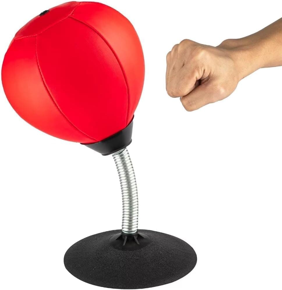 Desktop Bouncing Stress Punching Ball with Heavy Suction Base