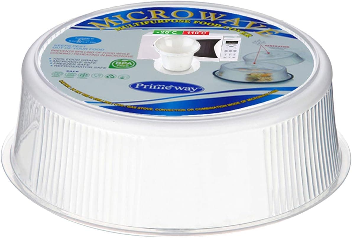 Magnetic Microwave Splatter Cover with Steam Vents