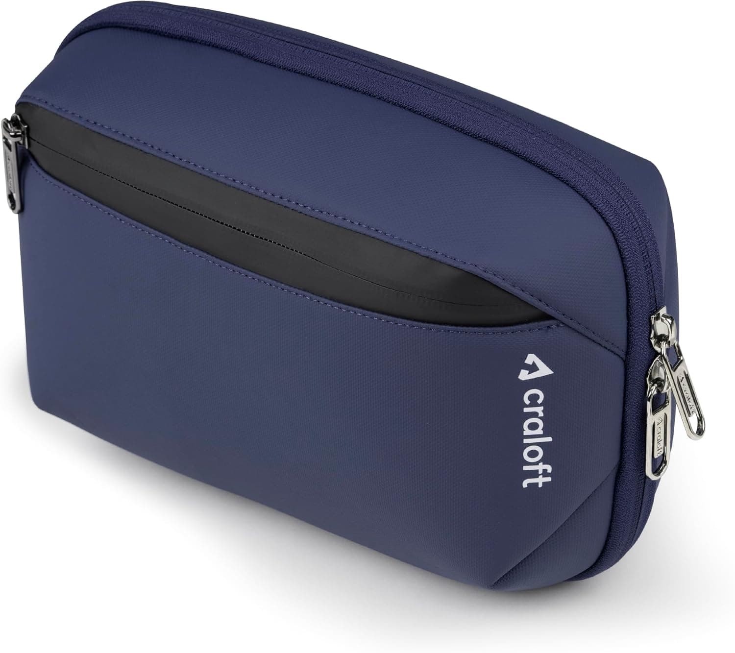 Waterproof Dual-Layer Electronics Travel Cable Organizer Pouch